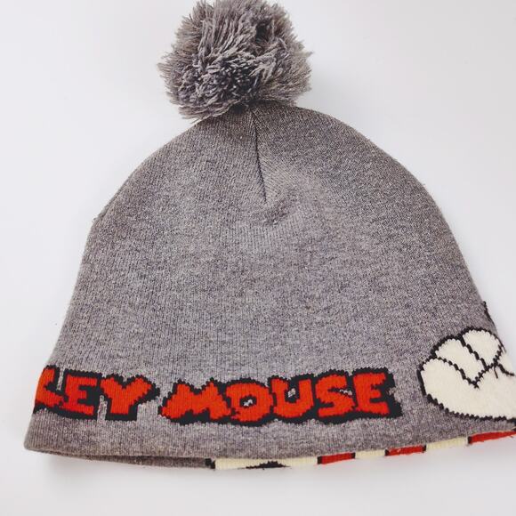 Disney H&H Mickey Mouse Gray Hat 4-8y Kids Iconic - Picture 2 of 4